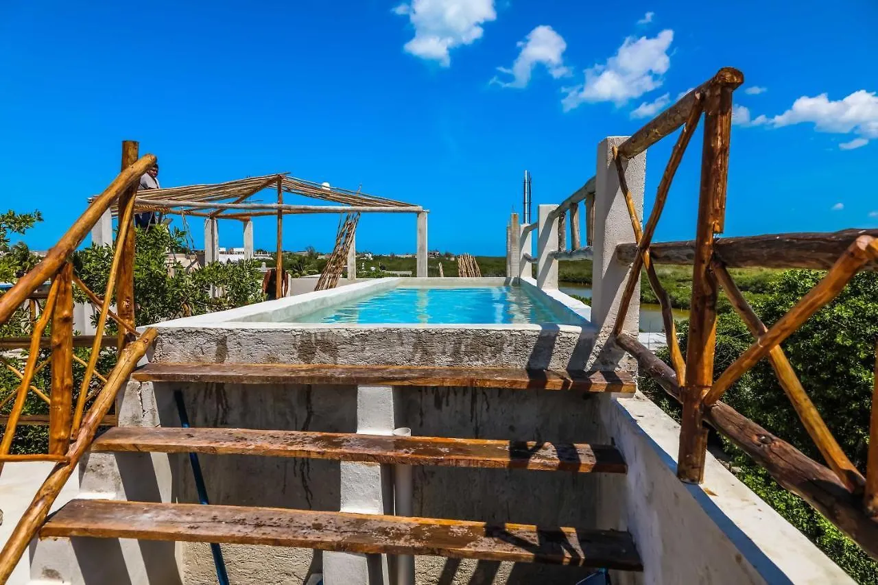 מלון La Casa De Mia Holbox