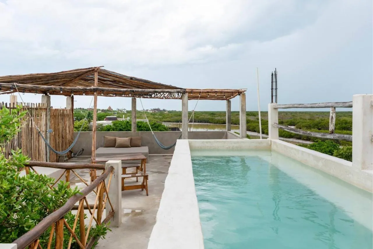 מלון La Casa De Mia Holbox